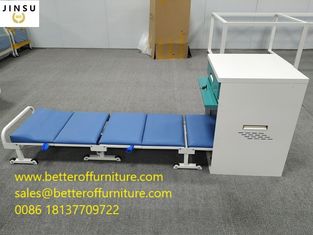 China Sola persona de la nueva del diseño cama del plegamiento que lleva 200kg con la superficie L2100XW530XH190mm de la PU del amortiguador 6pcs proveedor