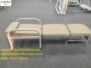 China La silla plegable puede utilizar para asentar y para acostar color de color caqui multifuncional de H870*W660*D660mm proveedor
