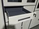Cajones gris oscuro y blancos del color tres y uso de la caja de seguridad para el gabinete de almacenamiento de la oficina proveedor