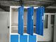 Armario durable del gimnasio de los muebles del almacenamiento/armario del personal/azul de acero del armario y puerta gris del color 6 proveedor