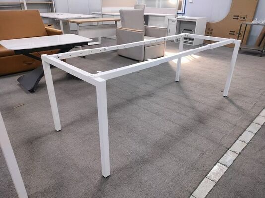 China Marco de escritorio para muebles de oficina extensible de 1200-2000 mm de largo, color blanco proveedor