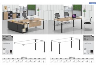 China 50x50 muebles de oficinas del tubo 1 de la persona del personal del escritorio de acero del puesto de trabajo proveedor