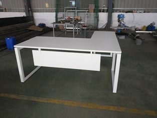 China L de madera y de acero modular forma el escritorio de la tabla de la oficina ejecutiva para los muebles de oficinas proveedor