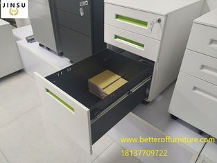 China Color blanco movible H600XW390XD520mm del gabinete de fichero vertical 3-Drawer, de la fijación, de la letra y del fichero legal proveedor