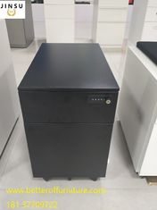 China Color móvil del negro del gabinete del pedestal del cajón del fichero y de la caja con la cerradura numérica H480XW390XD500MM proveedor