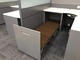 La división de la pantalla del puesto de trabajo de la oficina utiliza el gabinete de acero del escritorio inferior con la cama plegable proveedor