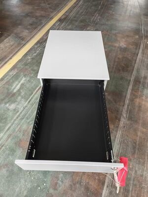 2 cajones 1 caja mobiliario gabinete de metal de pedestal para el espacio de almacenamiento proveedor