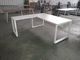 L de madera y de acero modular forma el escritorio de la tabla de la oficina ejecutiva para los muebles de oficinas proveedor