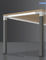 Tabla de madera y de acero de la oficina para el color gris oscuro del puesto de trabajo L1200XW700XH750mm de la oficina proveedor