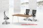 Diseño 2020 de Moudle para la pequeña estructura de la mesa de reuniones del metal de la oficina de madera de la melamina KD proveedor