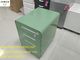 Verde de acero H23.62 ' XW15.74 ' XD19.68” del gabinete del fichero móvil resistente del pedestal del cajón proveedor