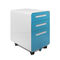 Color azul de acero H23.62 ' XW15.74 ' Xd19.68” del gabinete de almacenamiento del fichero móvil del pedestal de BOX/BOX/FILE proveedor