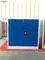 Color azul de acero del gabinete de fichero del armario de la puerta de acero del oscilación H1850XW900XD400mm proveedor