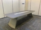Sistemas de la combinación de reuniones de los muebles del espacio de oficina del MDF grande de la mesa L3200XW1200 y del marco de acero proveedor
